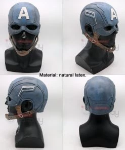 Captain America Costumes Avengers-Endgame Steve Rogers Cosplay Costumes 33 Captain America Costumes Avengers-Endgame Steve Rogers Cosplay Costumes -Ultimate Cosplay Store face02 800x800 2