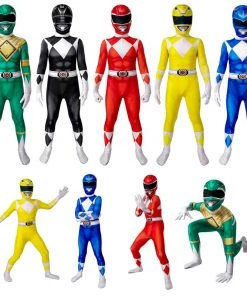 Kids Power Ranger Costume Jumpsuit Power Rangers Cosplay Suit